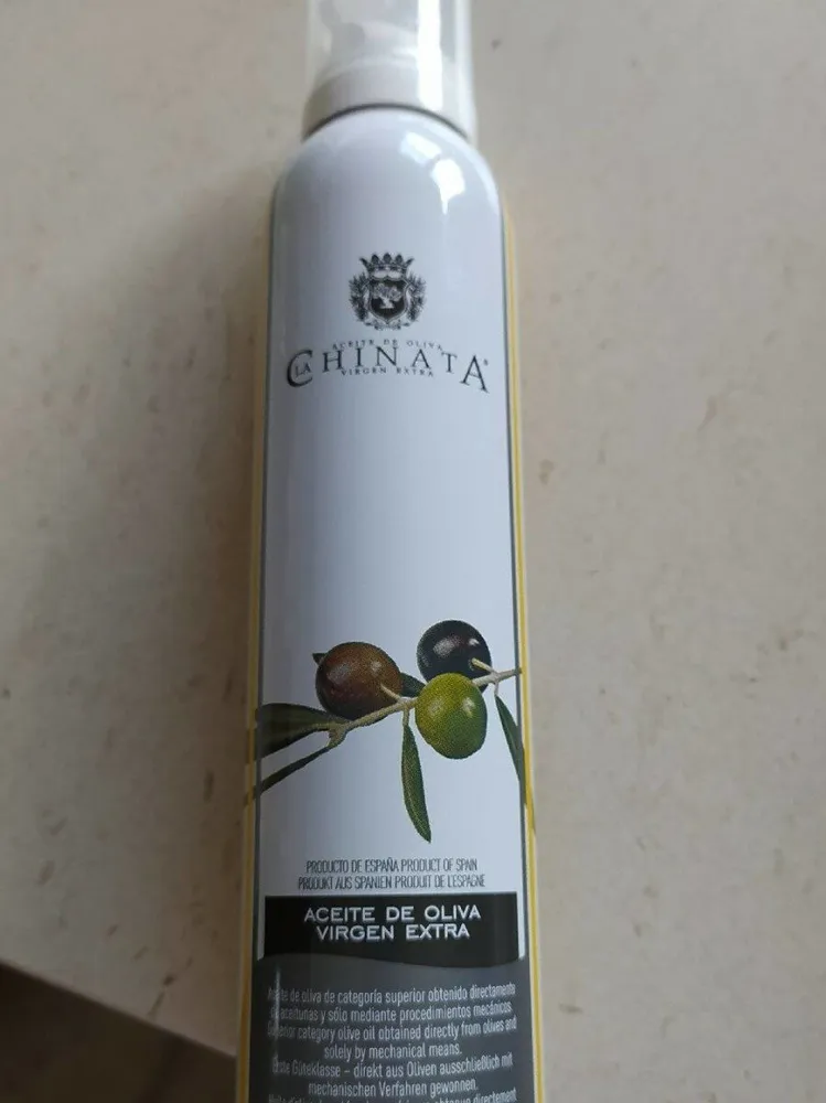 Aceite oliva virgen extra en spray