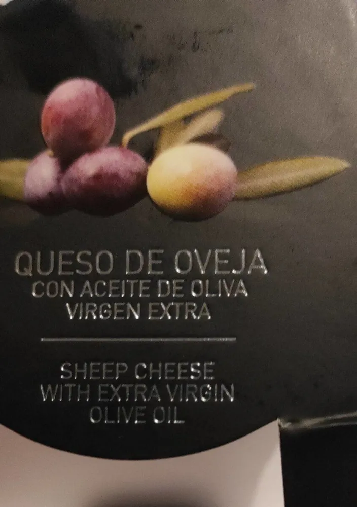 Queso de oveja con aove