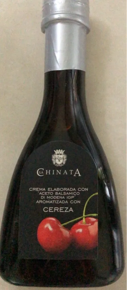 Vinagre balsámico de modena aromatizado con cereza