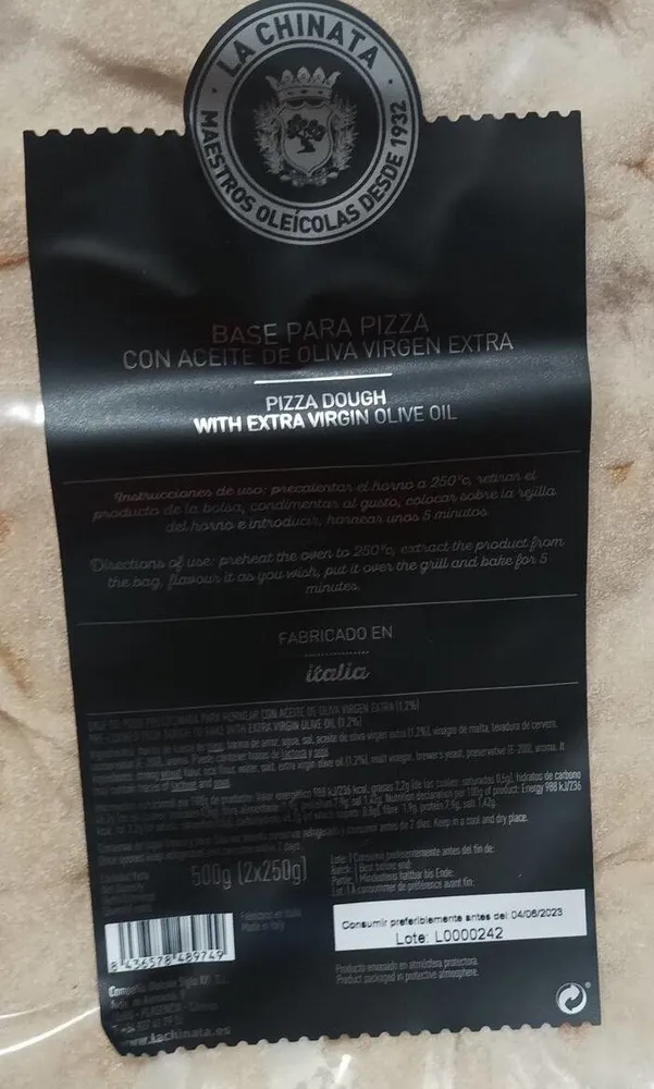 Base para pizza