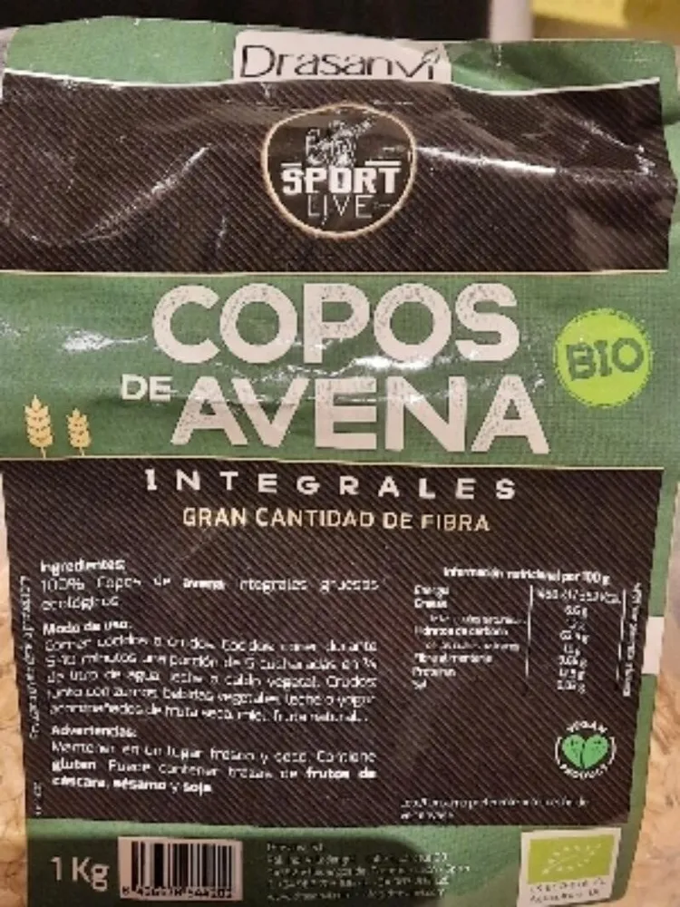 Copos de avena