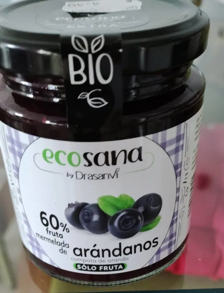 Mermelada de arándanos