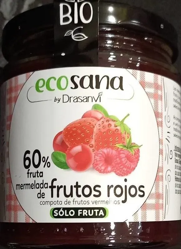 Mermelada frutos rojos