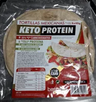Tortillas mexicanas keto protein