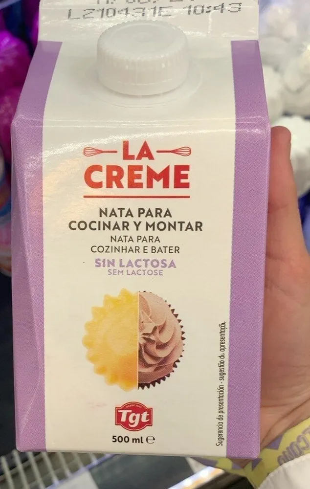 Nata para cocinar y montar