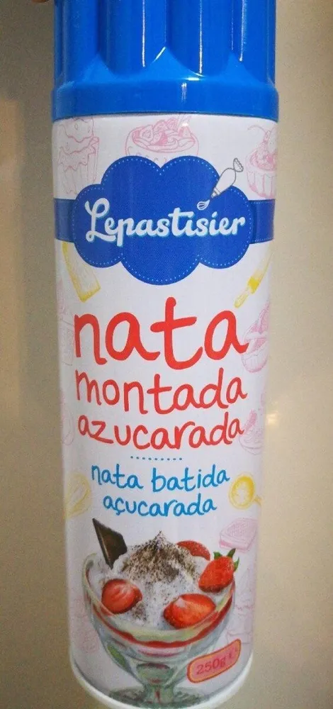 Nata montada azucarada
