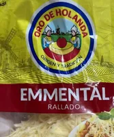 Queso emmental rallado