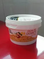 Crema de cacahuete y plátano