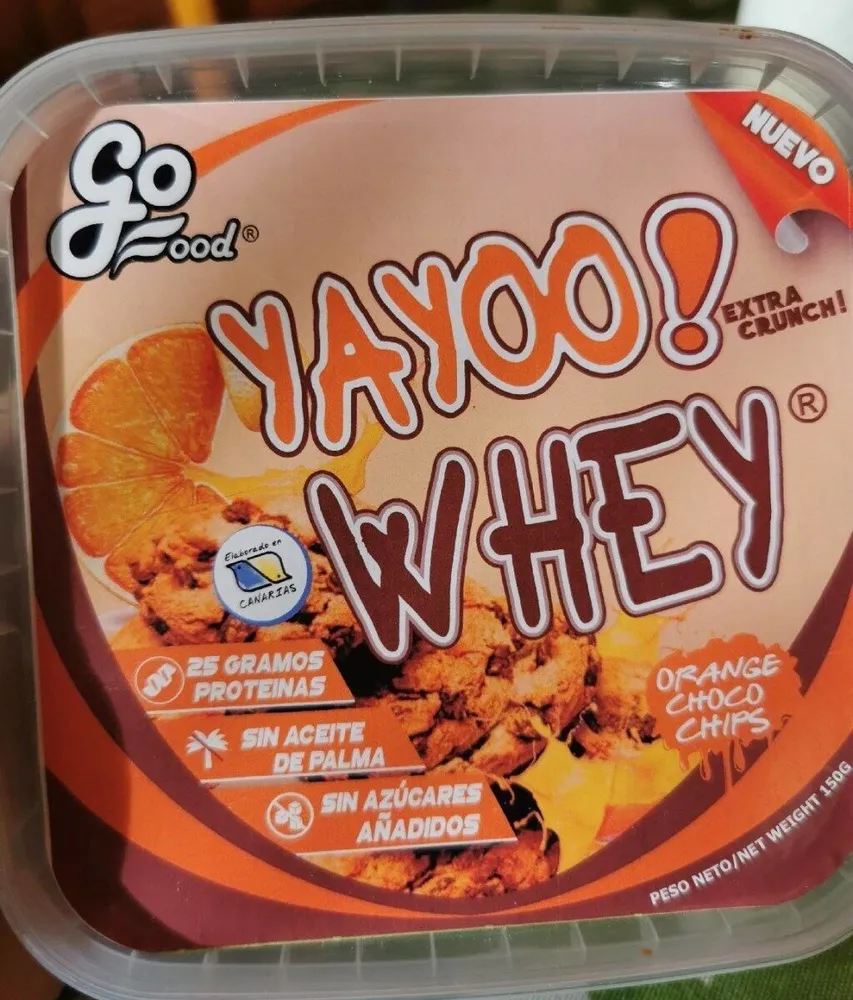 Yayoo Whey Orange Choco Chips