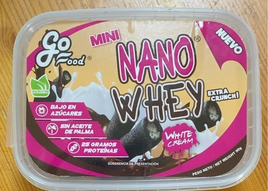 Mini Nano Whey White Cream Extra Crunch