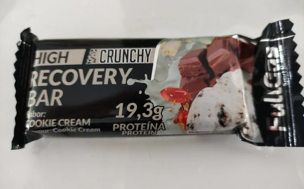 Recovery bar cookie cream