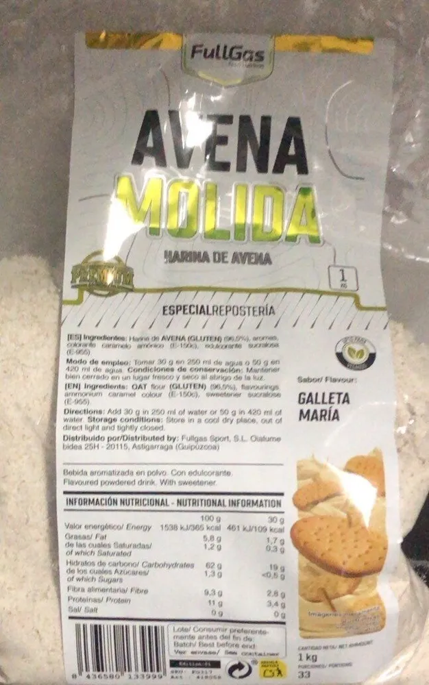 Avena molida
