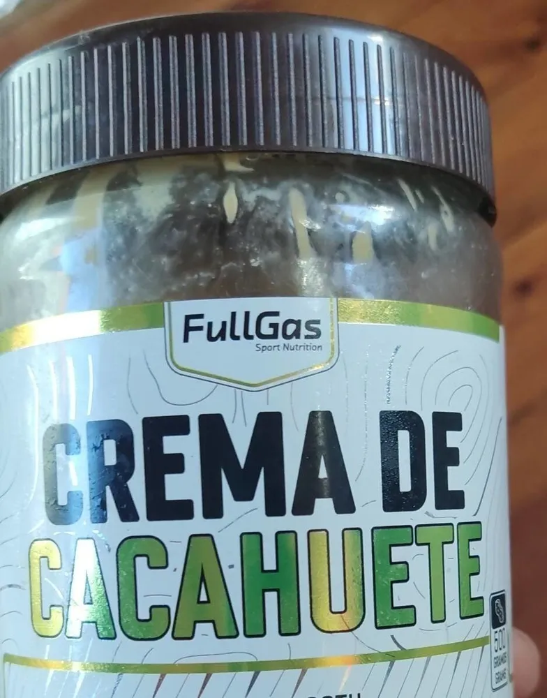 Crema de cacahuete