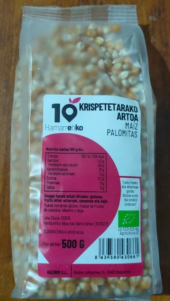Maiz palomitas