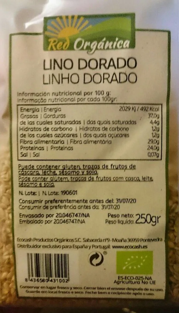 Lino Dorado Eco