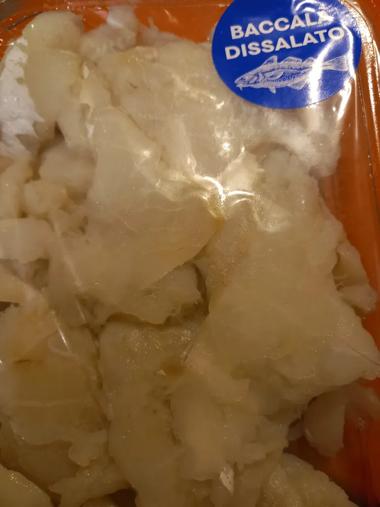 Baccalà dissalato