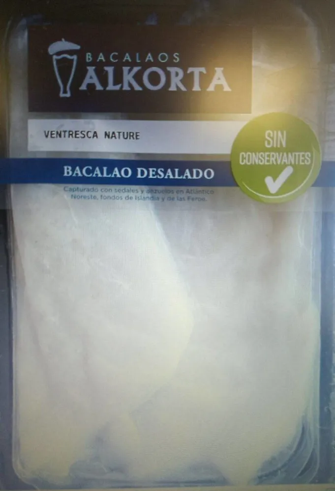Ventresca de Bacalao Nature