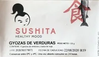 Gyozas de verdura