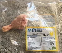 Jamoncitos de pollo congelados
