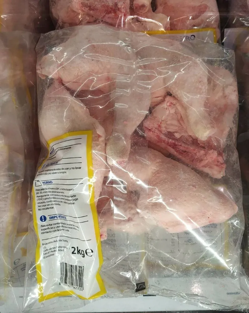 Cuartos traseros de pollo