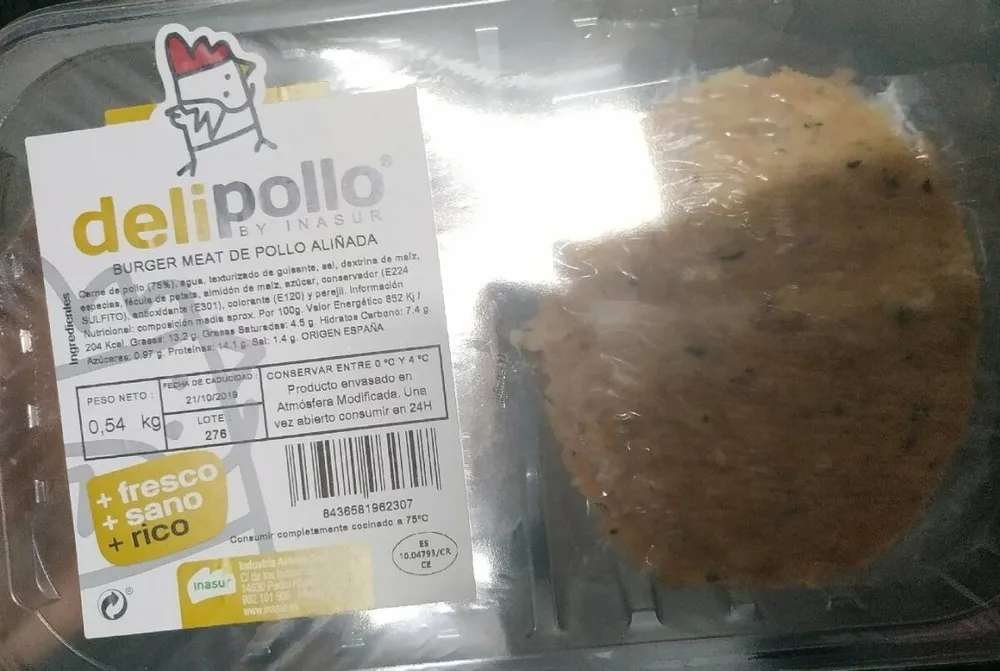 Felipollo burger meat