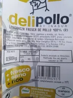 Longaniza fresca de pollo
