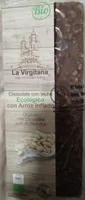 Chocolate con leche ecológico con arroz inflado