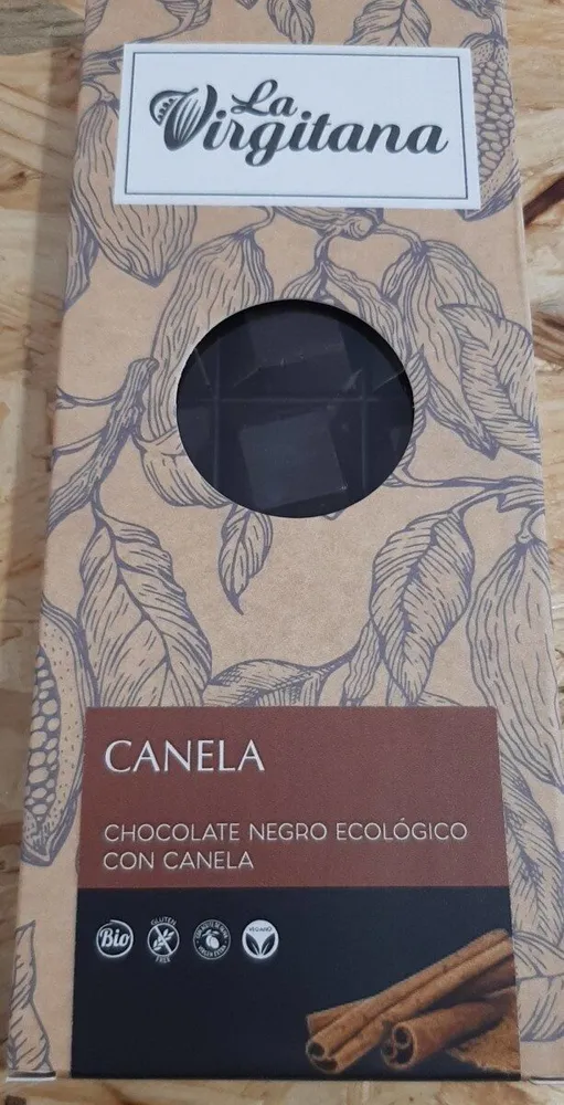 Chocolate negro con canela