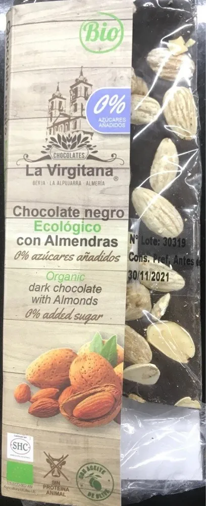 Chocolate Negro con Almendras