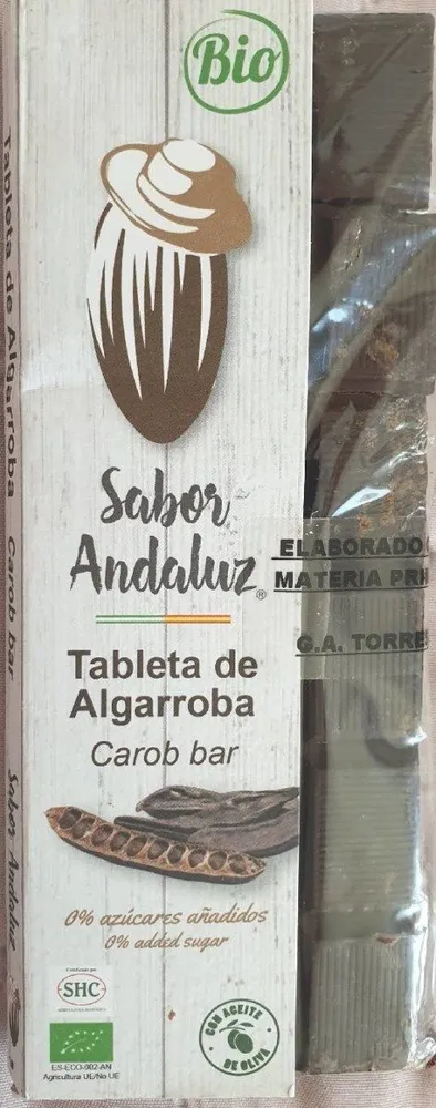 Tableta de algarroba