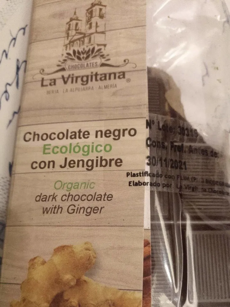 Chocolate negro ecológico