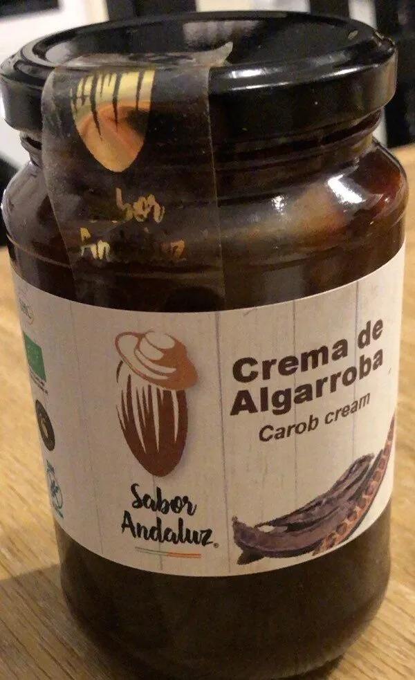 Crema de algarroba