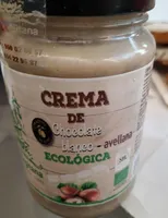 Crema de chocolate blanco avellana ecológica