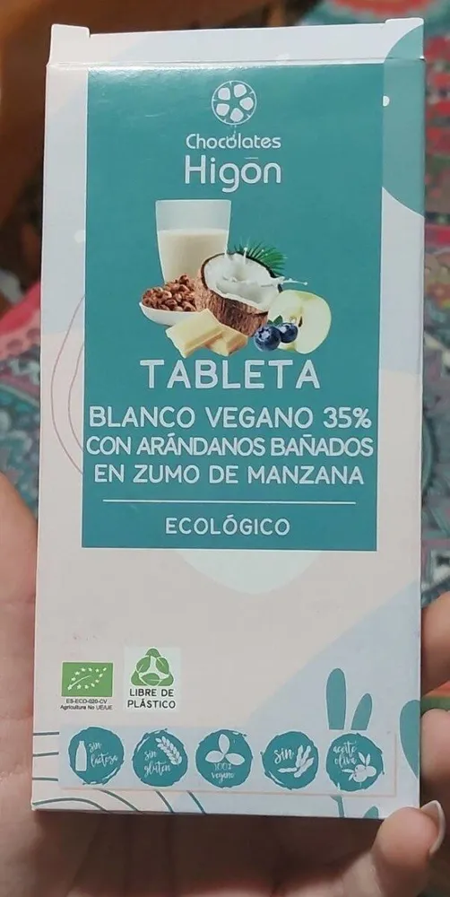 tableta chocolate vegano