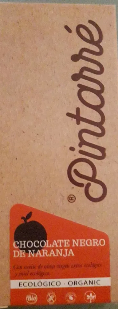 Chocolate negro de naranja
