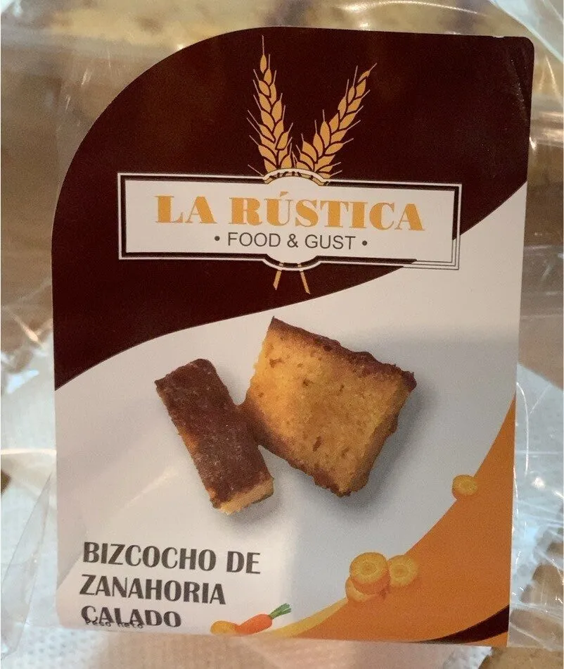bizcocho de zanahoria