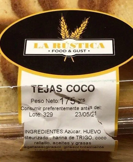 Tejas coco