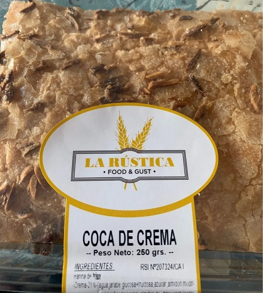 Coca de crema