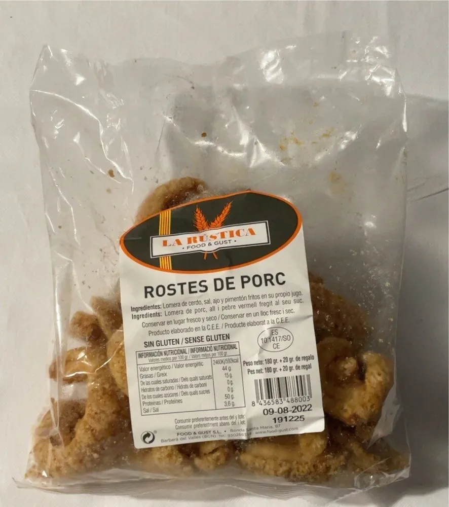 Rostes de porc / Chicarrones