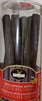 Barquillos Artesanos bañados chocolate negro