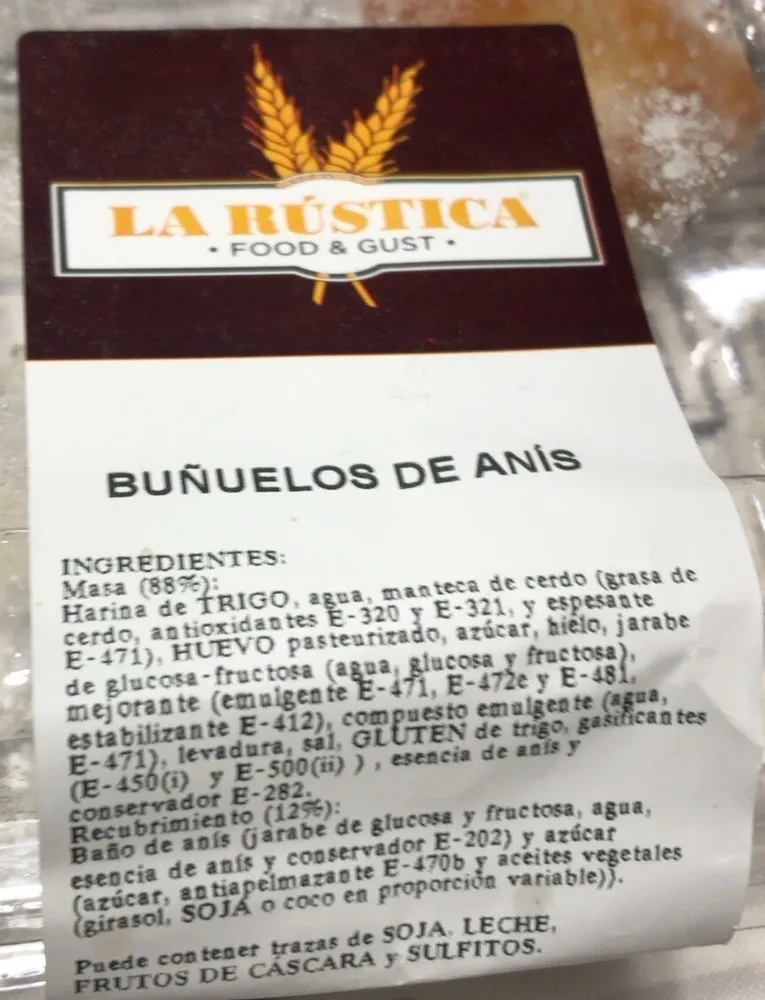 Buñuelos de anis