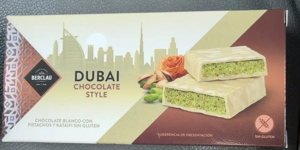 dubai chocolate style