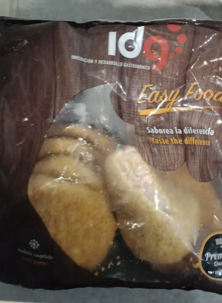 Hamburguesa pollo rebozado