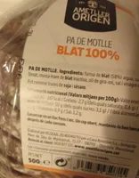 Pa de Motlle Blat 100%