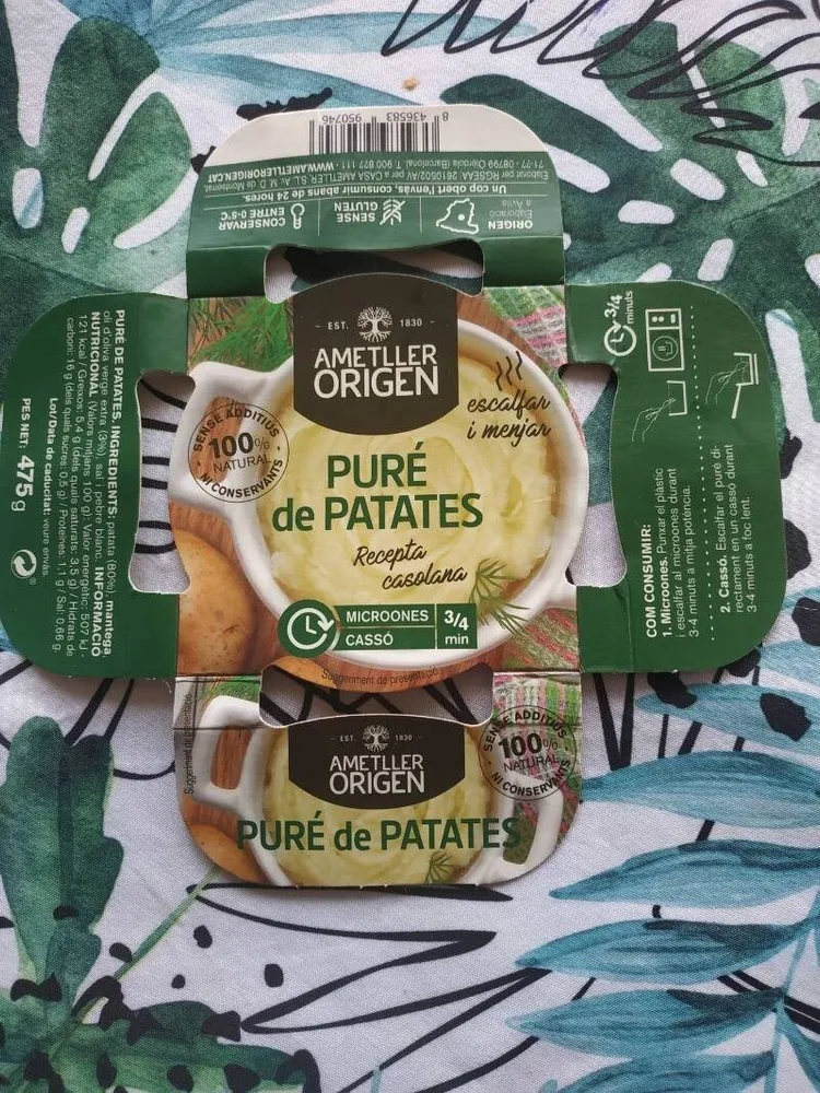 PURÉ DE PATATAS