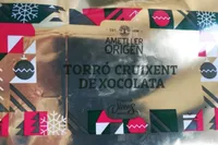 Torró cruixent de xocolata