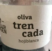 Oliva trencada hojiblanca
