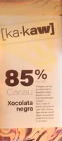 Xocolata negra 85% Ka•kaw