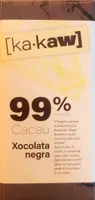 Xocolata negra 99% Ka•kaw