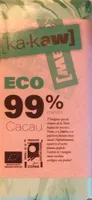 Xocolata negra ECO 99%